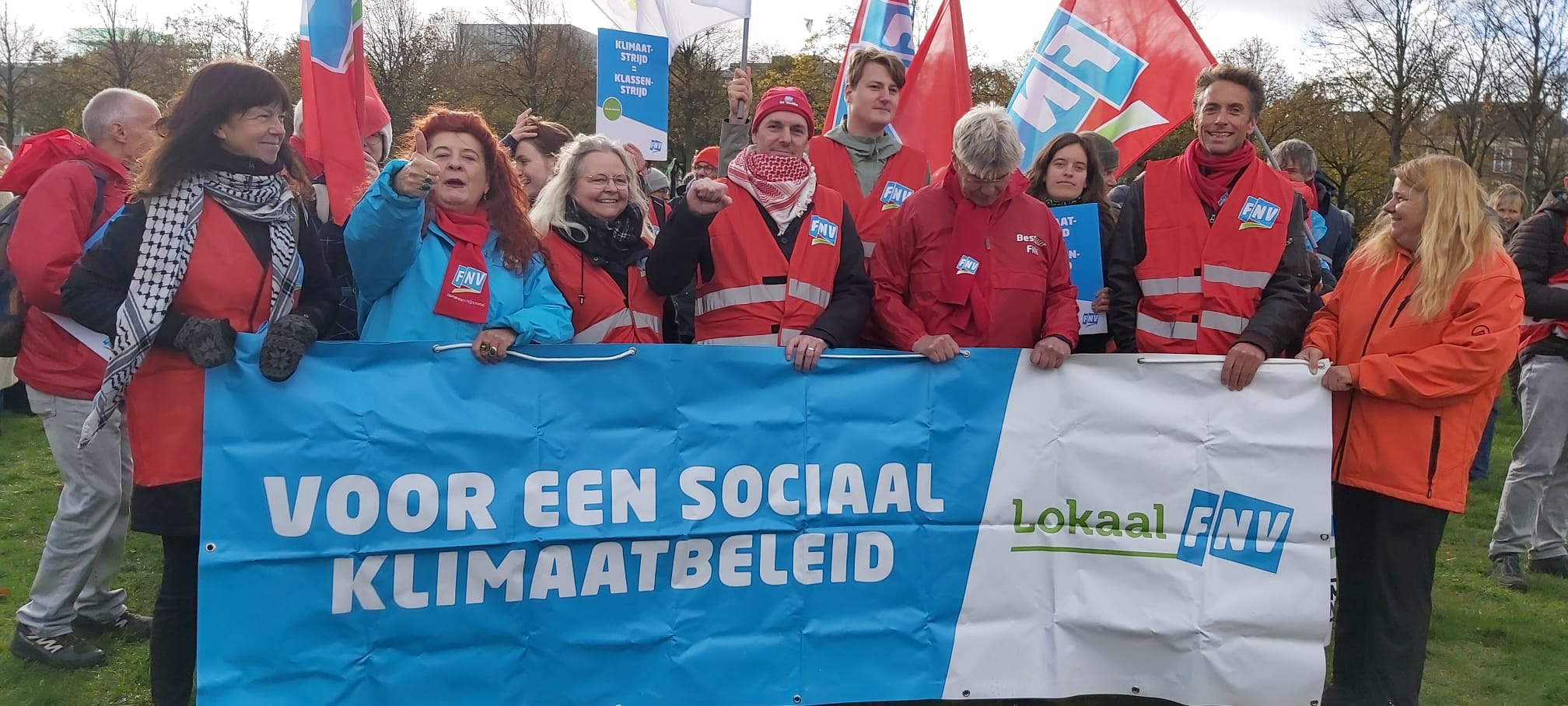 Klimaatmars op 26 oktober